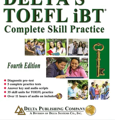 کتاب انگليسی Deltas Key to the TOEFL iBT 4th+CD