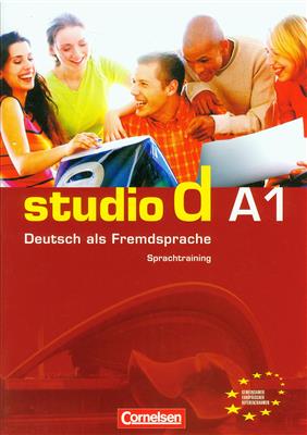 خرید کتاب آلمانی Studio d: Sprachtraining A1 (SB+WB+CD+DVD)