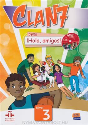 خرید کتاب اسپانیایی Clan 7 con ¡Hola