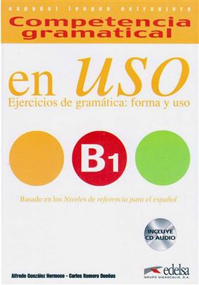 خرید کتاب اسپانیایی Competencia gramatical en USO B1+CD