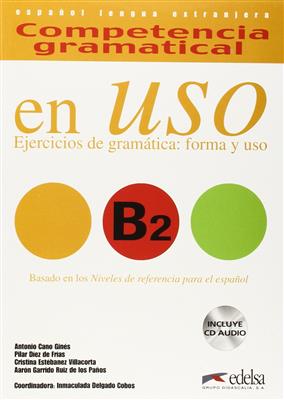 خرید کتاب اسپانیایی Competencia gramatical en Uso B2+CD