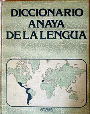 خرید کتاب اسپانیایی Diccionario Anaya de la lengua