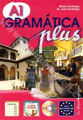 خرید کتاب اسپانیایی Gramatica plus - A1 + 1CD