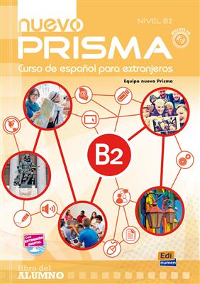 خرید کتاب اسپانیایی Nuevo Prisma B2 (SB+WB+CD)