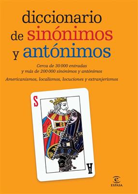 خرید کتاب اسپانیایی diccionario de sinonimos y antonimo
