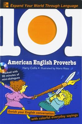 خرید کتاب انگليسی 101American English Proverbs+CD