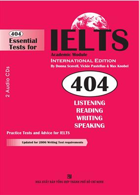 خرید کتاب انگليسی 404Essential Test For IELTS Academic+CD