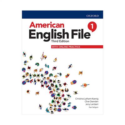 خرید کتاب انگليسی American English File 1 (3rd) SB + WB + CD