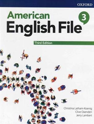 خرید کتاب انگليسی American English File 3 (3rd) SB + WB + CD