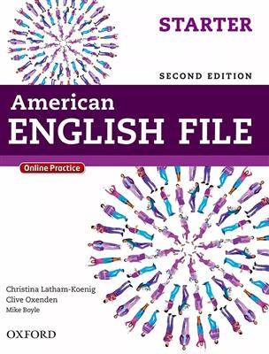 خرید کتاب انگليسی American English File Starter (2nd) SB+WB+2CD+DVD
