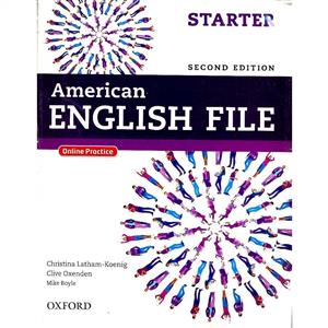 خرید کتاب انگليسی American English File Starter (2nd) SB+WB+2CD+DVD