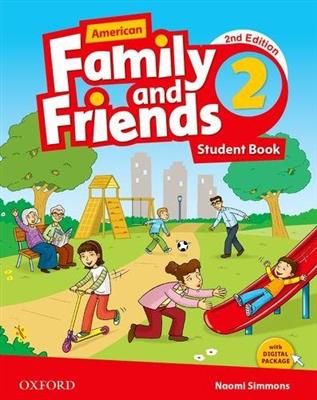 خرید کتاب انگليسی American Family and Friends 2 (2nd) SB+WB+DVD