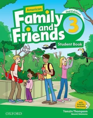 خرید کتاب انگليسی American Family and Friends 3 (2nd) SB+WB+DVD