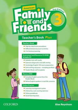 خرید کتاب انگليسی American Family and Friends 3 (2nd) Teachers book+CD+CD-ROM
