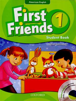 خرید کتاب انگليسی American First Friends 1 (SB+WB+CD)