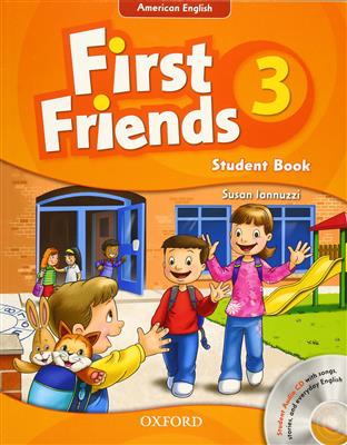 خرید کتاب انگليسی American First Friends 3 (SB+WB+CD)