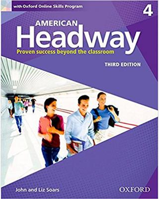 خرید کتاب انگليسی American Headway 4 (3rd) SB+WB+DVD