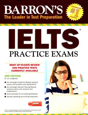 خرید کتاب انگليسی Barrons IELTS Practice Exams 3rd+CD
