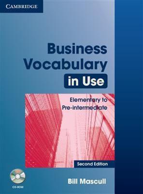 خرید کتاب انگليسی Business Vocabulary in Use Elementary to Pre-intermediate 2nd+CD