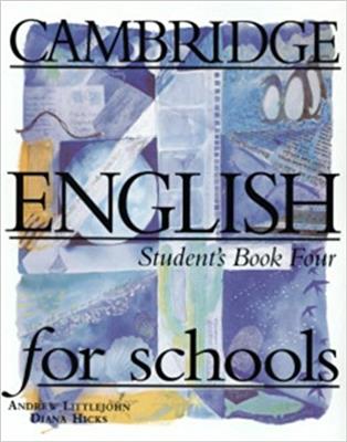 خرید کتاب انگليسی CAMBRIDGE ENGLISH for Schools 4 + WB