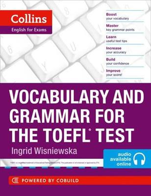 خرید کتاب انگليسی Collins Skills for The TOEFL iBT Test: Vocabulary and Grammar+CD