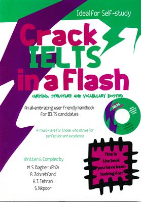 خرید کتاب انگليسی Crack IELTS in a Flash + CD Writing Structure and Vocabulary Booster
