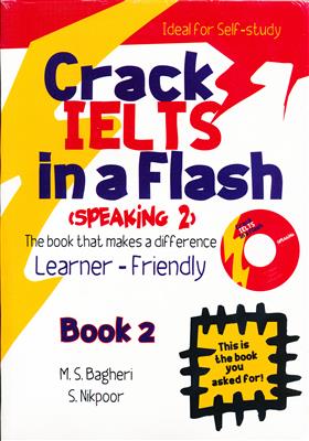 خرید کتاب انگليسی Crack IELTS in a Flash Speaking 2 + CD