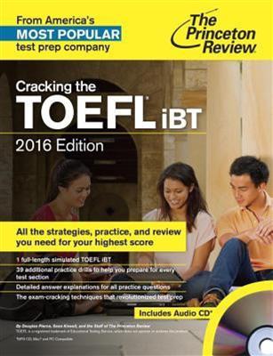 خرید کتاب انگليسی Cracking the TOEFL iBT 2016+CD