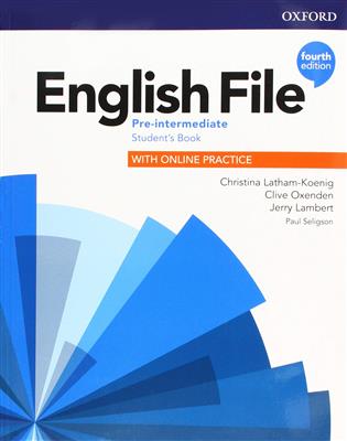 خرید کتاب انگليسی English File Pre-intermediate (4th) SB+WB+CD+DVD
