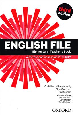 خرید کتاب انگليسی English File elementary Teachers Book 3rd+CD