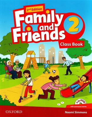 خرید کتاب انگليسی Family and Friends 2 (2nd) SB+WB+CD