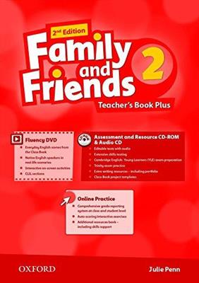 خرید کتاب انگليسی Family and Friends 2 (2nd) Teachers Book+DVD+CD
