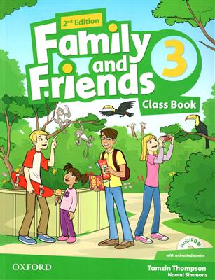 خرید کتاب انگليسی Family and Friends 3 (2nd) SB+WB+2CD