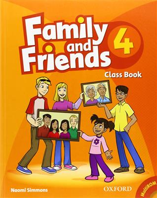 خرید کتاب انگليسی Family and Friends 4 (SB+WB+2CD)