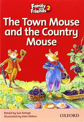 خرید کتاب انگليسی Family and Friends Readers 2 The Town Mouse and the Country Mouse