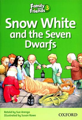 خرید کتاب انگليسی Family and Friends Readers 3 Snow White and the seven Dwarfs