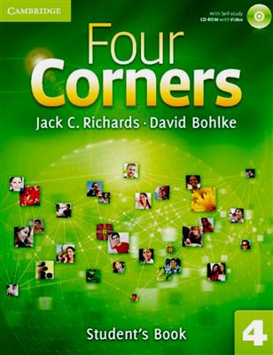 خرید کتاب انگليسی Four Corners 4 (SB+WB+2CD)