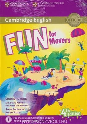 خرید کتاب انگليسی Fun for Movers Students Book 4th+CD