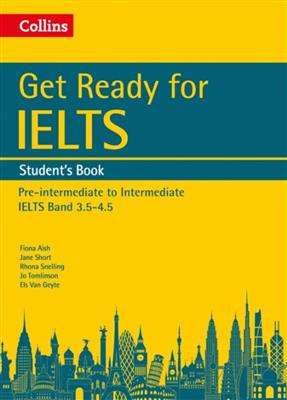 خرید کتاب انگليسی Get Ready for IELTS (SB+WB+CD)Band 3.5-4.5