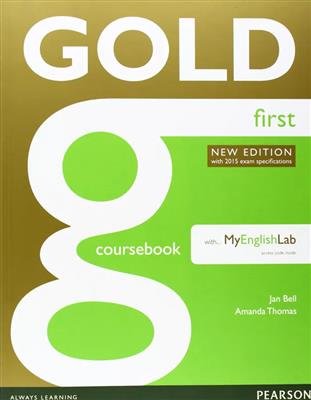 خرید کتاب انگليسی Gold First 2017 Coursebook+CD