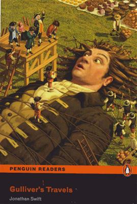 خرید کتاب انگليسی Gullivers Travels Penguin Readers Level 2