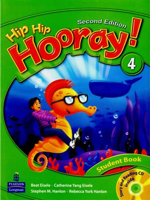 خرید کتاب انگليسی Hip Hip Hooray! 4 (2nd) SB+WB+CD