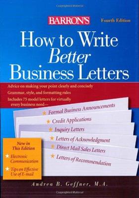خرید کتاب انگليسی How to Write Better Business Letters
