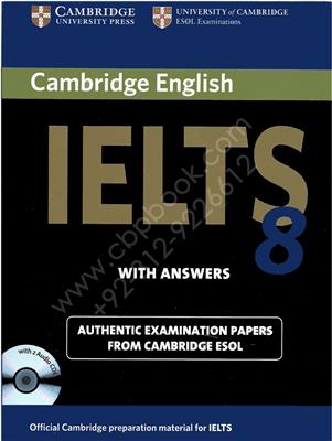 خرید کتاب انگليسی IELTS Cambridge 8+CD