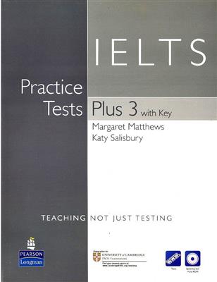 خرید کتاب انگليسی IELTS Practice Tests Plus 3+DVD