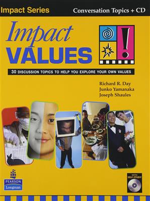خرید کتاب انگليسی Impact Values With CD
