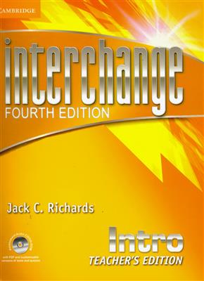 خرید کتاب انگليسی Interchange intro Teachers book 4th+Assessment audio CD