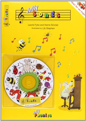 خرید کتاب انگليسی Jolly Songs (Book & CD)