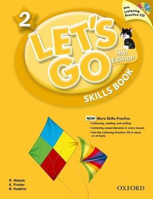 خرید کتاب انگليسی Lets Go 2 (4th) Skills Book+CD