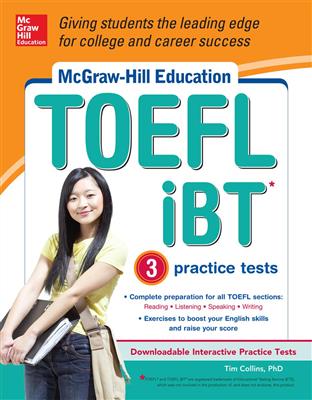 خرید کتاب انگليسی McGraw Hill Education TOEFL iBT+CD